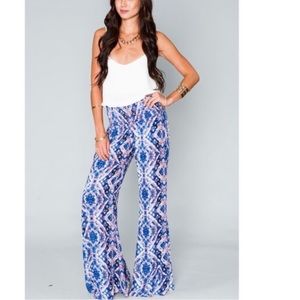 Show me your mumu Roberts party pants - purple haze size medium